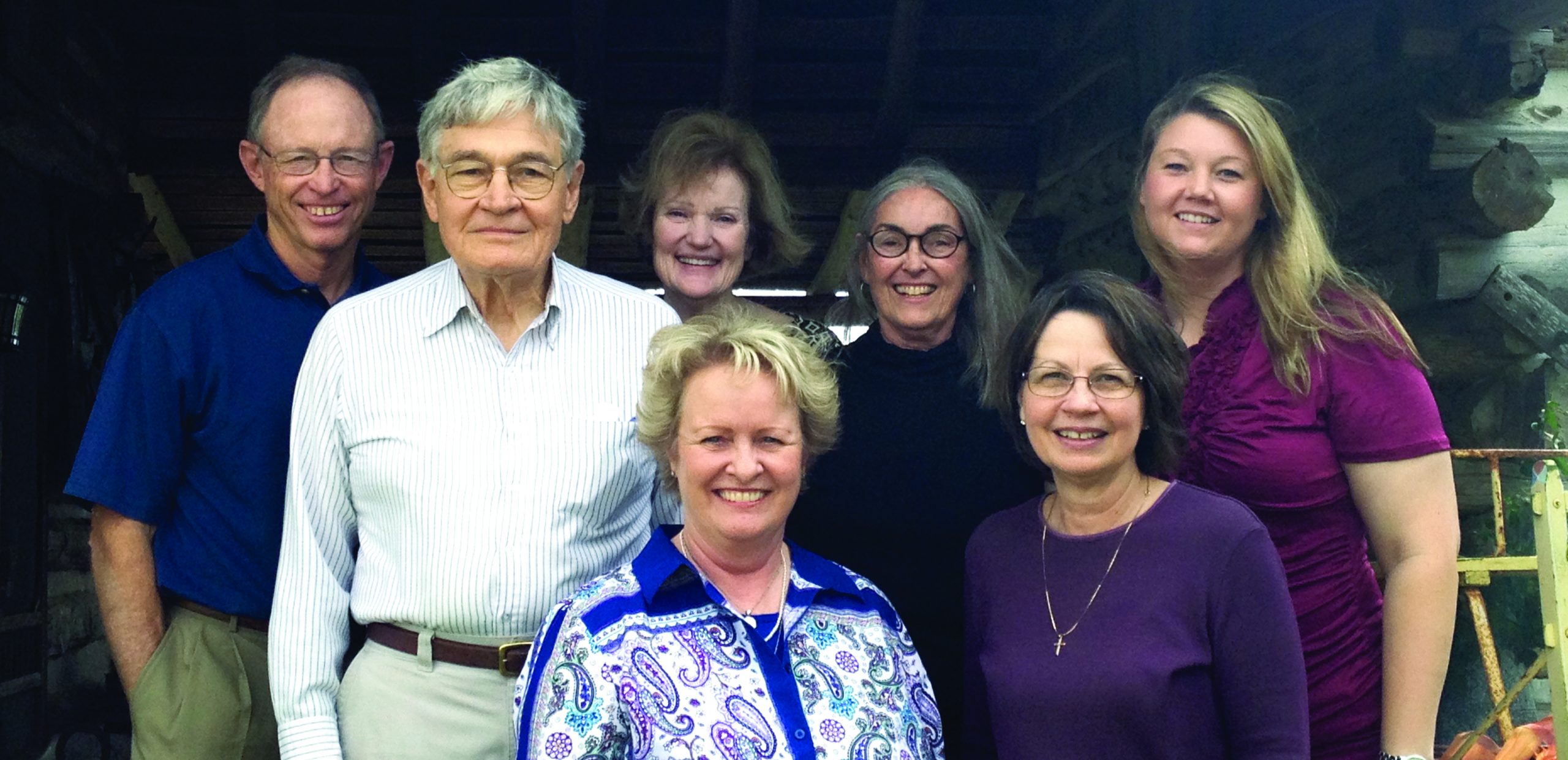 Group photo of the Stanzel family