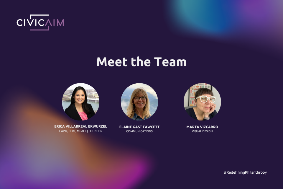 Redefining philanthropy: A Conversation with the Women Behind CivicAIM ...